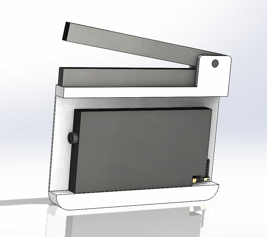 3D Film Slate / Clapperboard